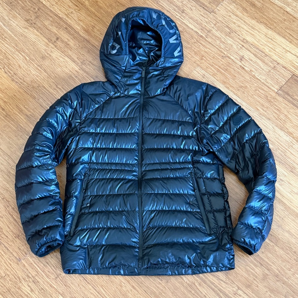 Rare Moncler Ghost Patch Down Puffer Jacket Size 2 (M)
